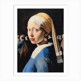 Girl With A Pearl Earring Poster