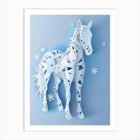 Paper Horse Art Print