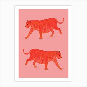Tiger Illustration Art Print