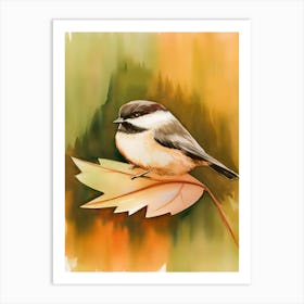 Chickadee 3 Art Print