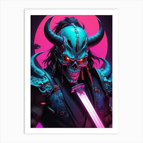 Samurai Warrior 3 Art Print