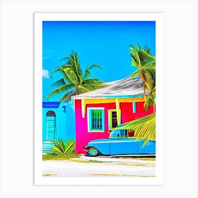 Andros Island Bahamas Pop Art Photography Tropical Destination Art Print