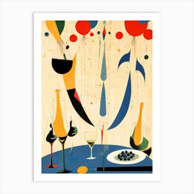 Dinner Party 1 Art Print