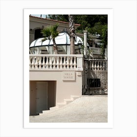 Vila Vogue| Antibes France photography print Art Print