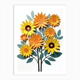 Sunflowers 48 Art Print