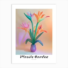 Dreamy Inflatable Flowers Poster Bird Of Paradise 3 Art Print