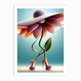 Flower Girl 2 Art Print