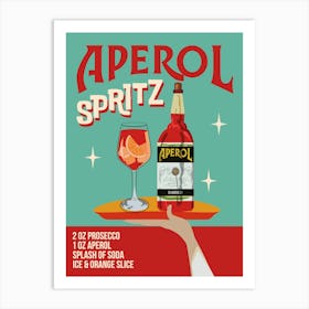 Aperol Spritz 2 01 Art Print