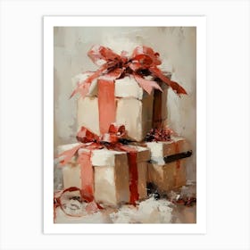 Christmas Presents 12 Art Print