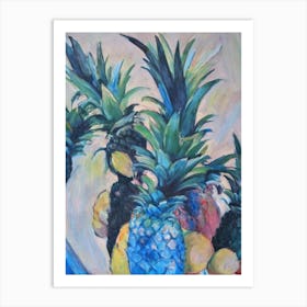 Pineapple 2 Classic Fruit Art Print