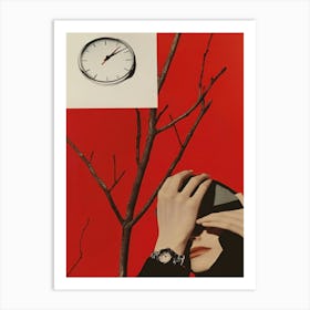 'The Clock' Art Print