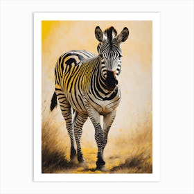 Zebra Art Print