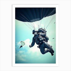 Parachute Art Print