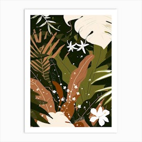 Tropical Background 11 Art Print