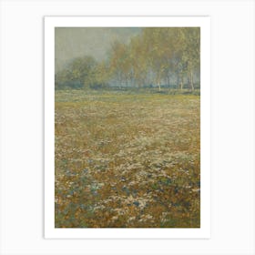 Field Of Daisies 1 Art Print