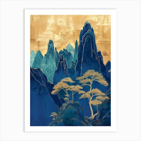 Chinese Mountains 95 Art Print