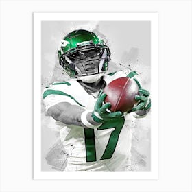 Garrett Wilson New York Jets Art Print