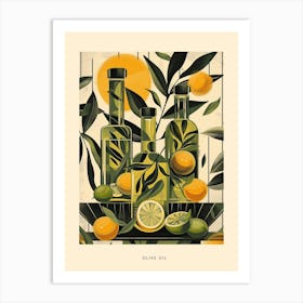 Olive Oil  Art Deco Poster Art Print