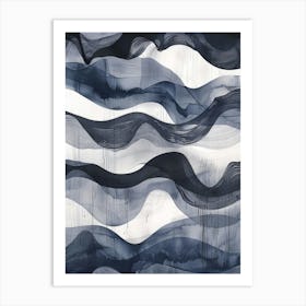 'Waves' 8 Art Print