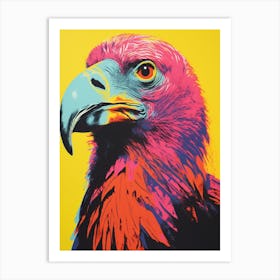 Andy Warhol Style Bird California Condor 2 Art Print