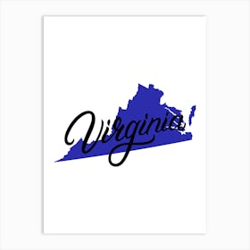 Virginia Art Print