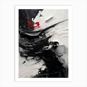 Black Art Painting 1 Art Print