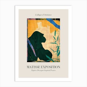 Gorilla 1 Matisse Inspired Exposition Animals Poster Art Print