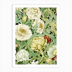 William Morris Flowers Art Print