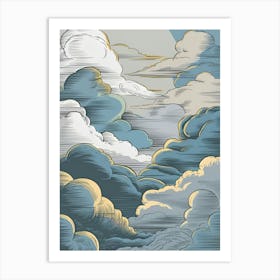 Clouds In The Sky 1 Art Print