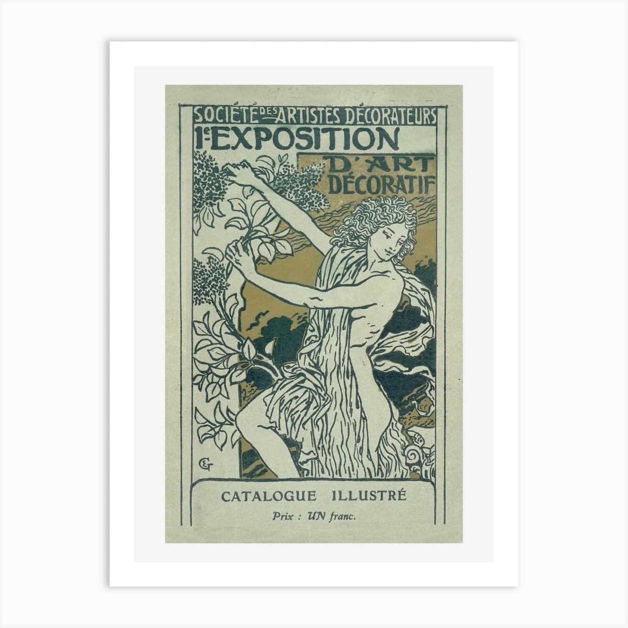 Exhibition Of Decorative Art In Paris Art Print By Vintage Print