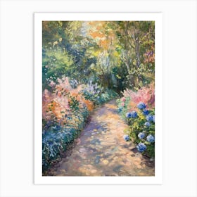  Floral Garden English Oasis 9 Art Print