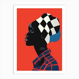 Portrait Of An African Woman 8 Art Print