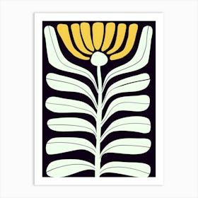 Henri Matisse Yellow Flower 1 Art Print