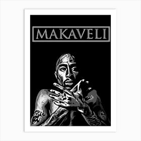 Makaveli Tupac Amaru Shakur Art Print