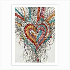 Heart Art Print