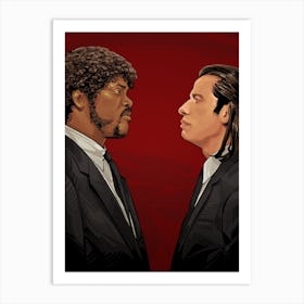 Pulp Fiction Tarantino I Art Print