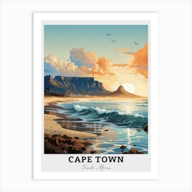 Cape Town Travel 3 Art Print