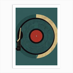 Vinyl Record 15 Art Print