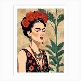 Frida Kahlo 19 Art Print