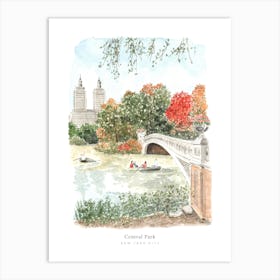 Central Park New York City Art Print