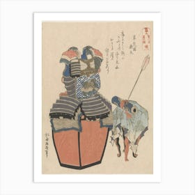 A Comparison Of Genroku Poems And Shells, Katsushika Hokusai 15 Art Print