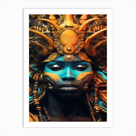 Queen Of It - Egyptian Woman Art Print