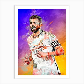 Nacho Real Madrid Art Print