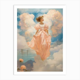 Angel In The Sky Art Print