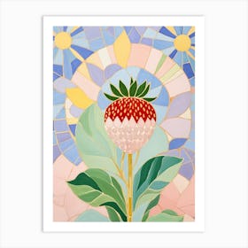 Strawberry Jewel Art Print