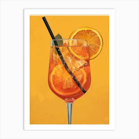 Aperol Spritz Art Print 106 Art Print