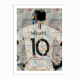 Kylian Mbappe France 1 Art Print