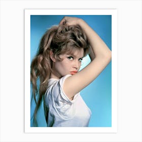 French Actress Brigitte Bardot Art Print