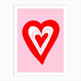 Valentine'S Day Heart Art Print