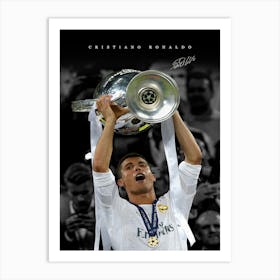 Cristiano Ronaldo 2 Art Print